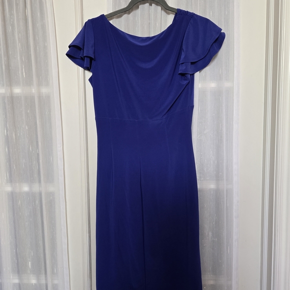 Ralph Lauren Royal Blue Midi Dress - Picture 2 of 2